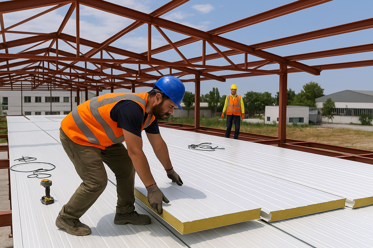 Sandaviç panel trapez saç